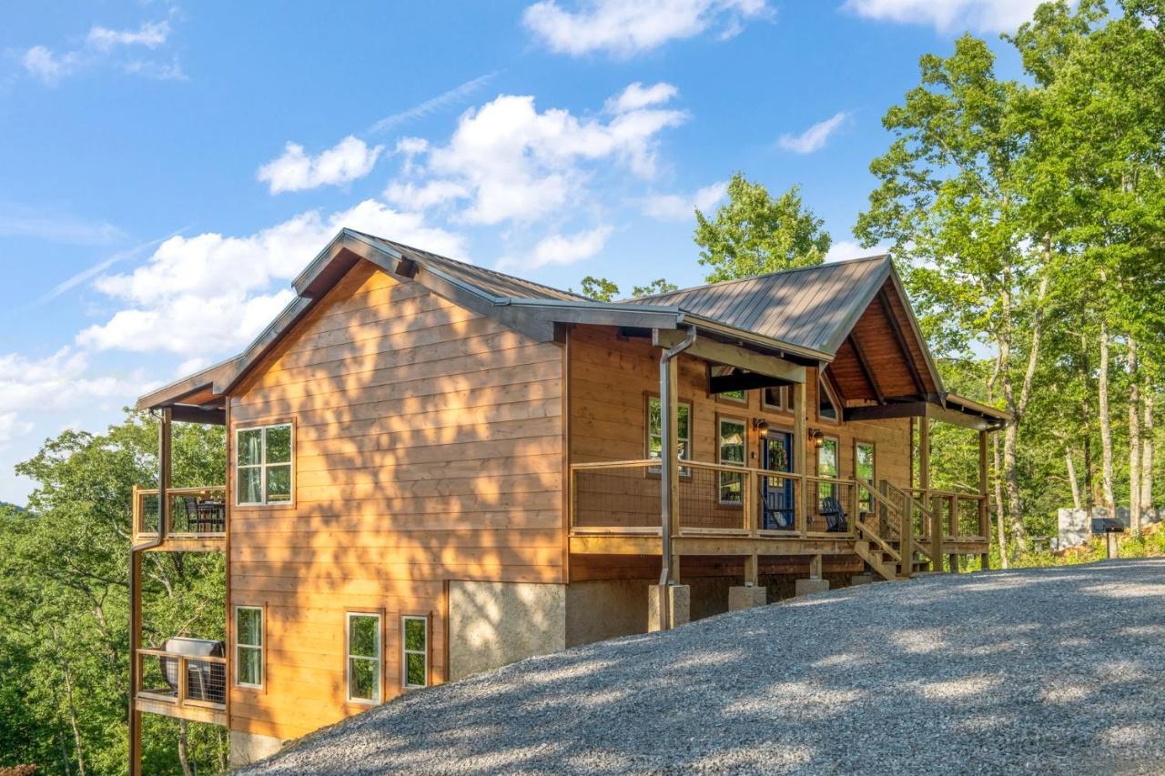 New / 3 King Suites / Sleeps12 / View / 5 Mi To Pf / Hot Tub Sevierville Exteriér fotografie