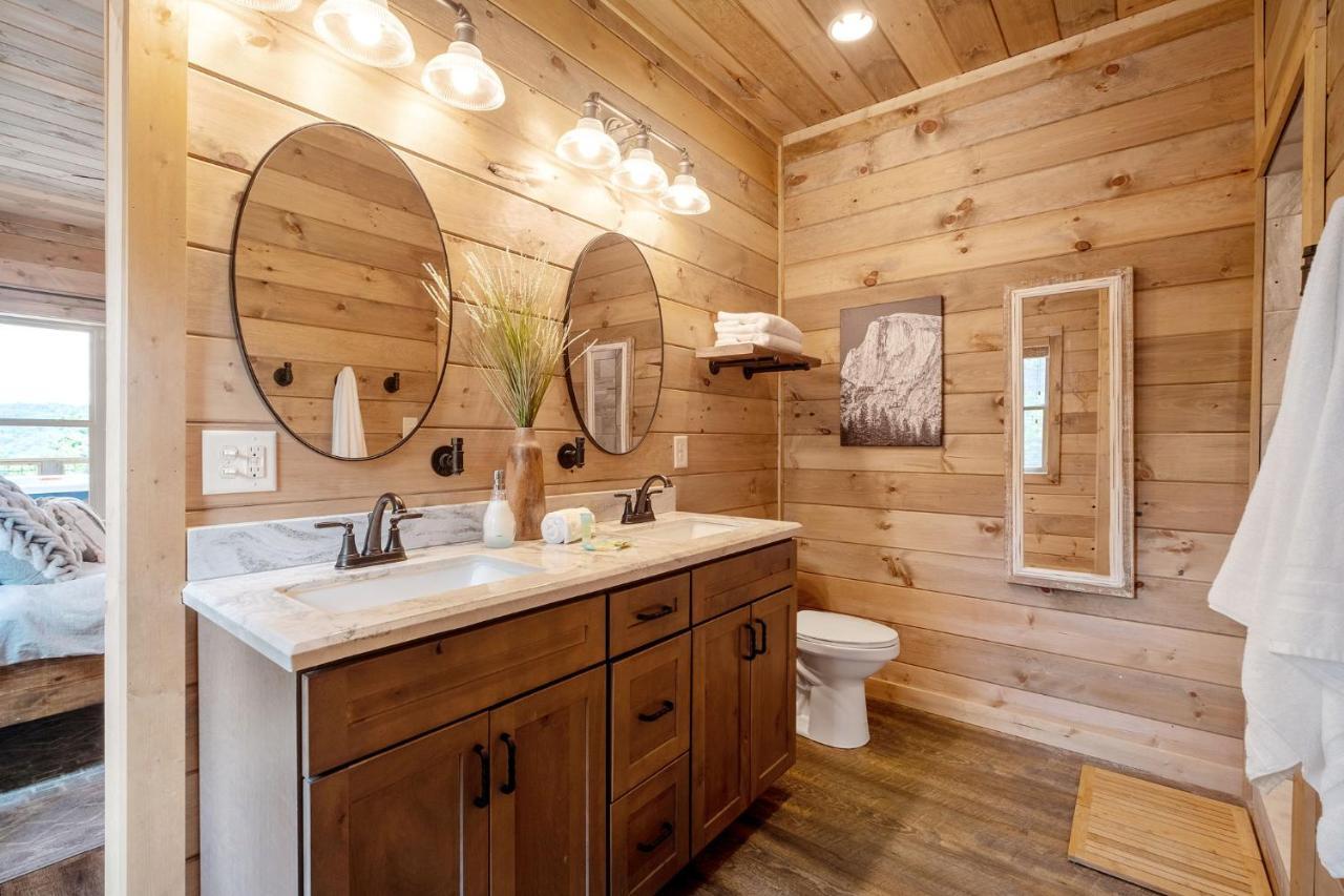 New / 3 King Suites / Sleeps12 / View / 5 Mi To Pf / Hot Tub Sevierville Exteriér fotografie