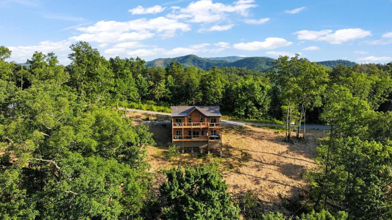 New / 3 King Suites / Sleeps12 / View / 5 Mi To Pf / Hot Tub Sevierville Exteriér fotografie