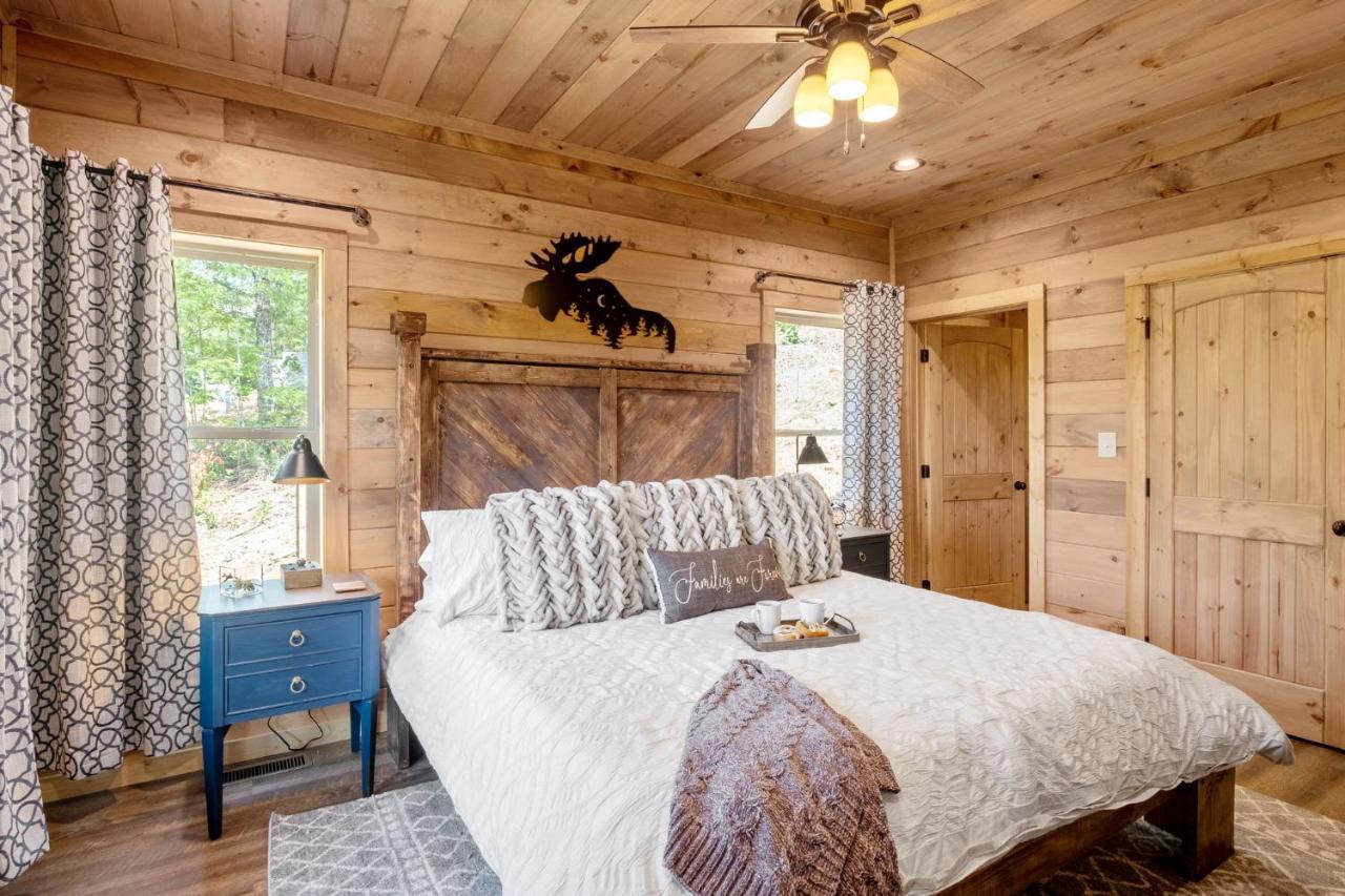 New / 3 King Suites / Sleeps12 / View / 5 Mi To Pf / Hot Tub Sevierville Exteriér fotografie