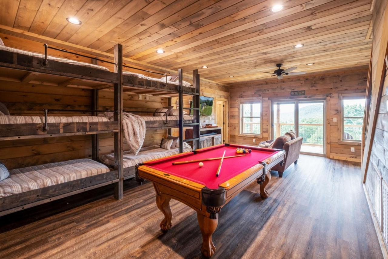 New / 3 King Suites / Sleeps12 / View / 5 Mi To Pf / Hot Tub Sevierville Exteriér fotografie